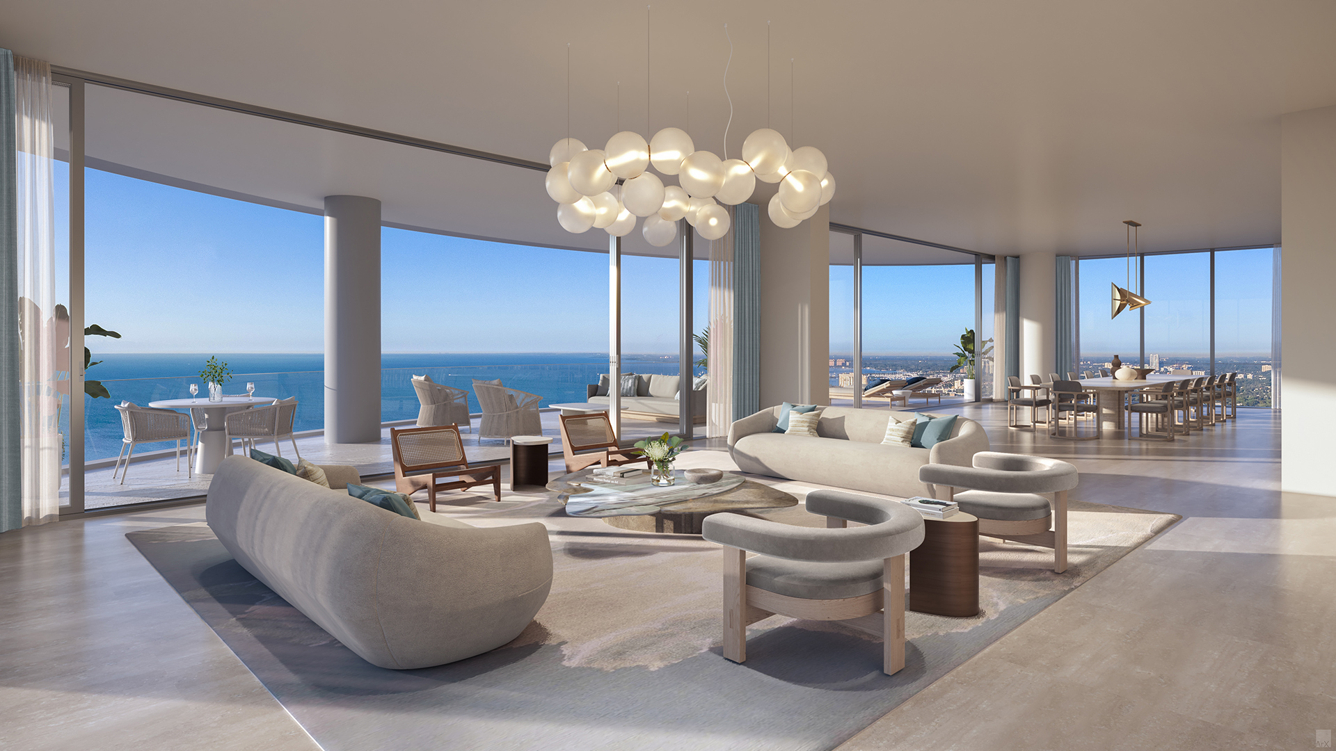 The St. Regis Residences, Miami – FL — interior rendering