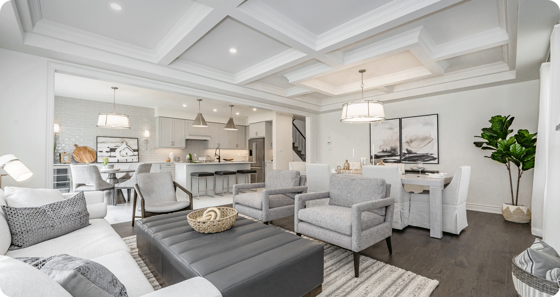 Detached Homes in East Cambridge — interior rendering