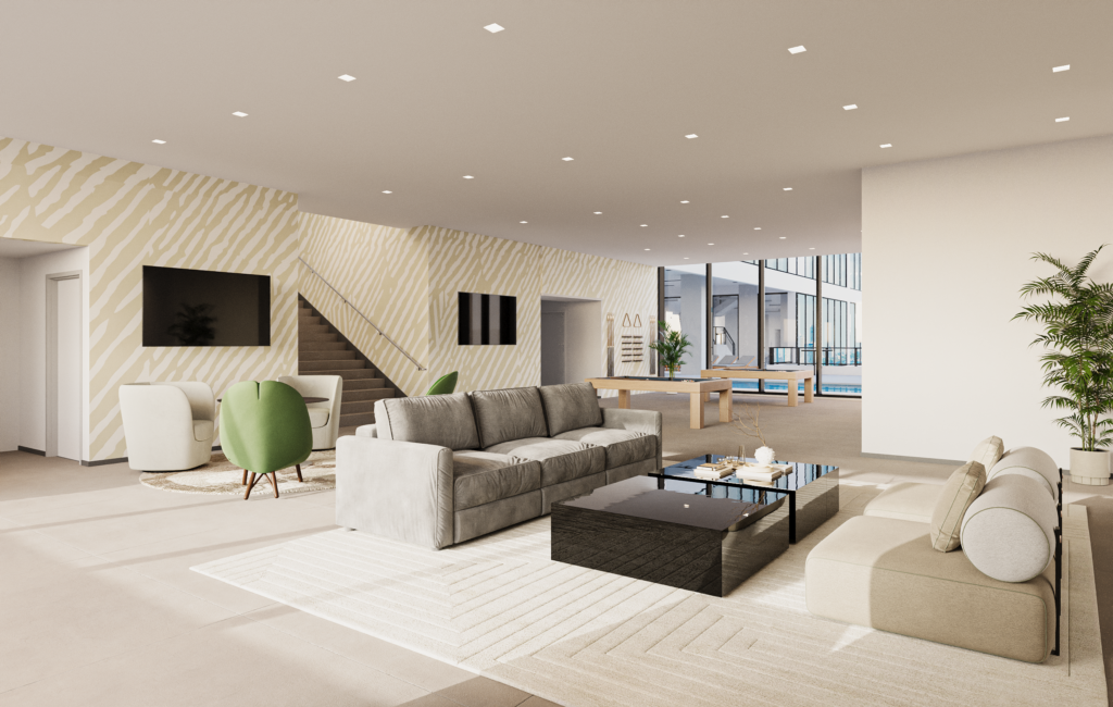 Society Las Olas (P2) — interior rendering