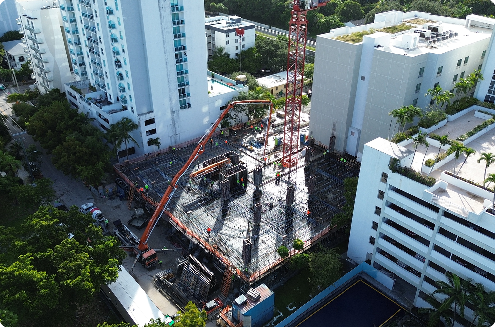 Parkside Residences — aerial rendering