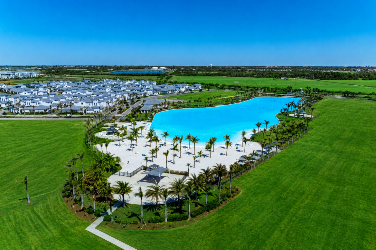 Aqua — aerial rendering