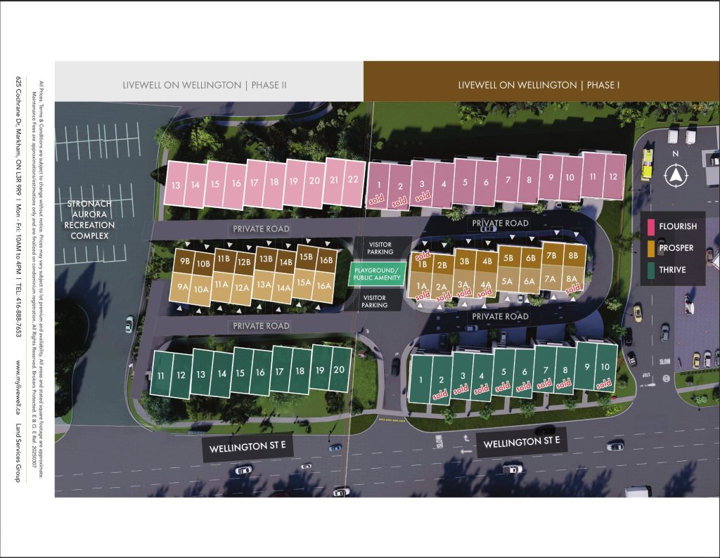 Livewell Friends & Family Pre-launch — site map