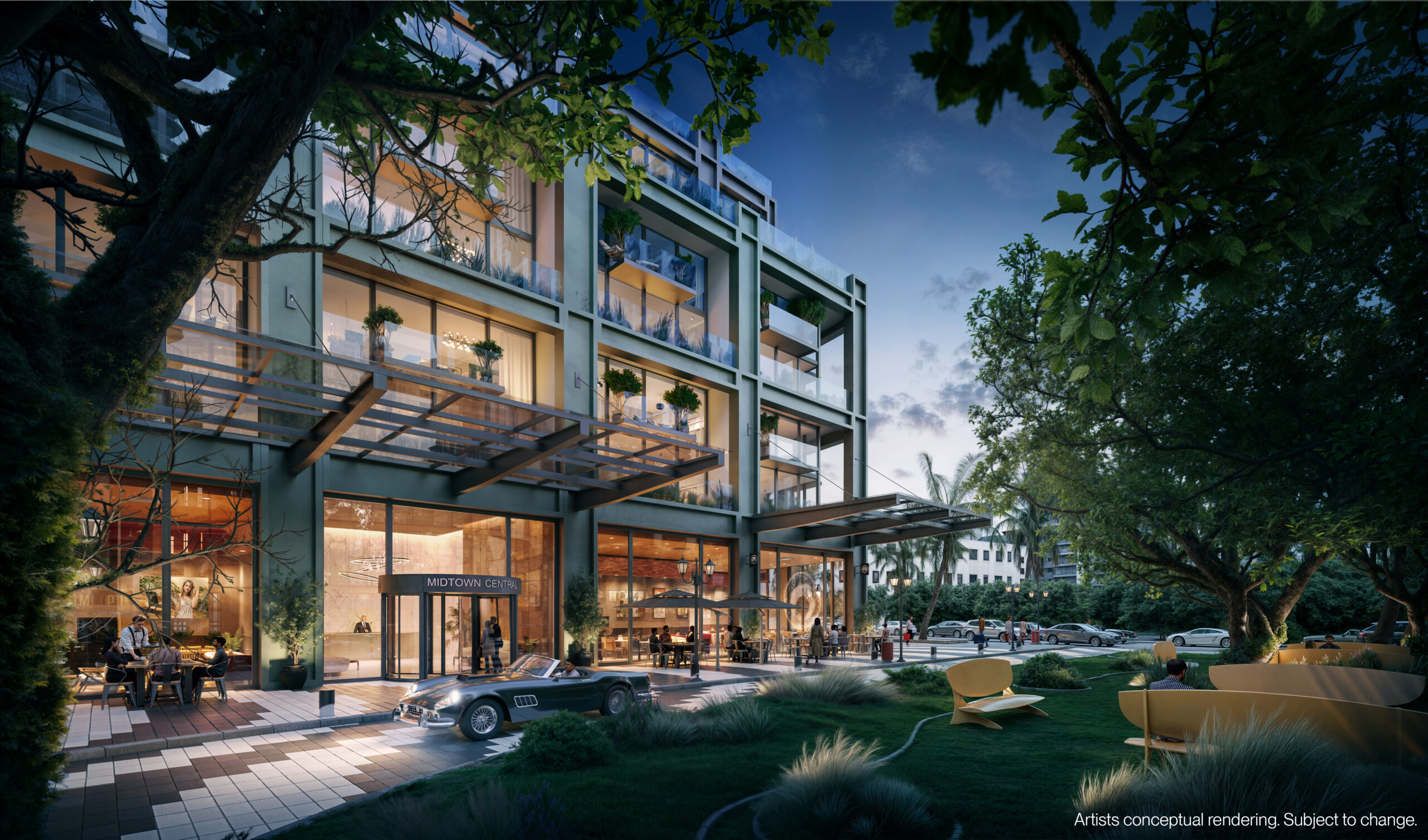 Midtown Park — exterior rendering