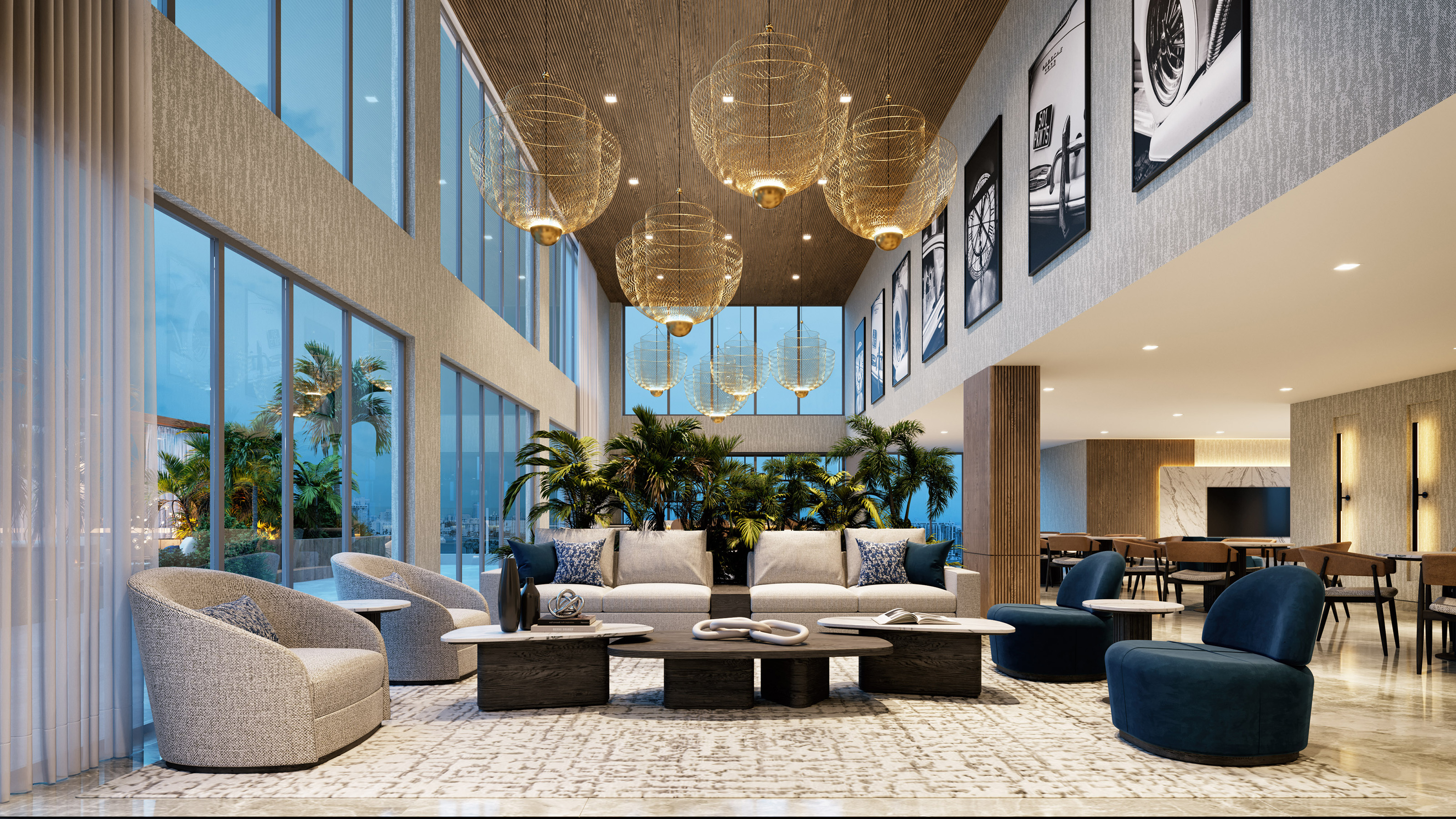 Shoma Bay — interior rendering