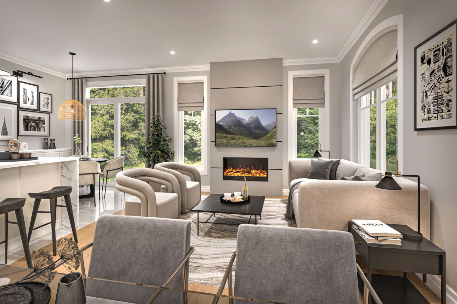 Mulberry Meadows In Ajax Is Now Sold Out — interior rendering