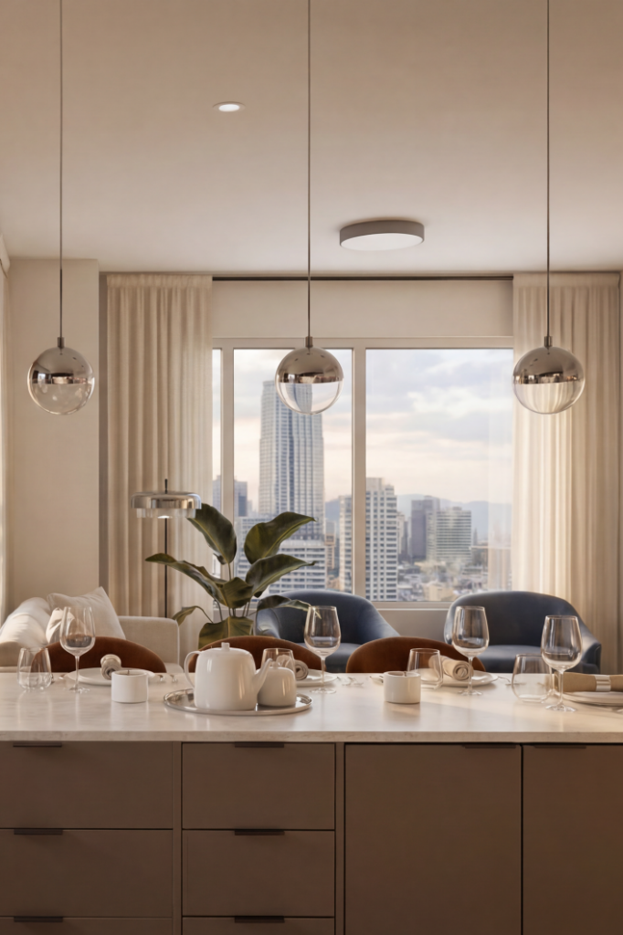 Broadway on the 17th — interior rendering