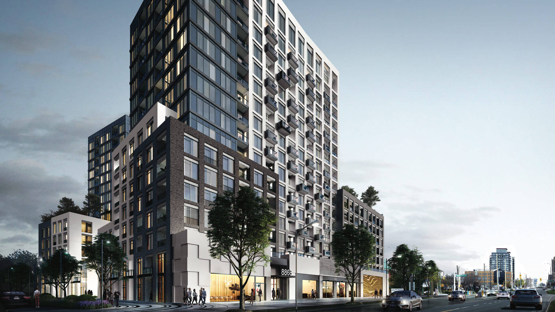 Westwood Gardens — exterior rendering