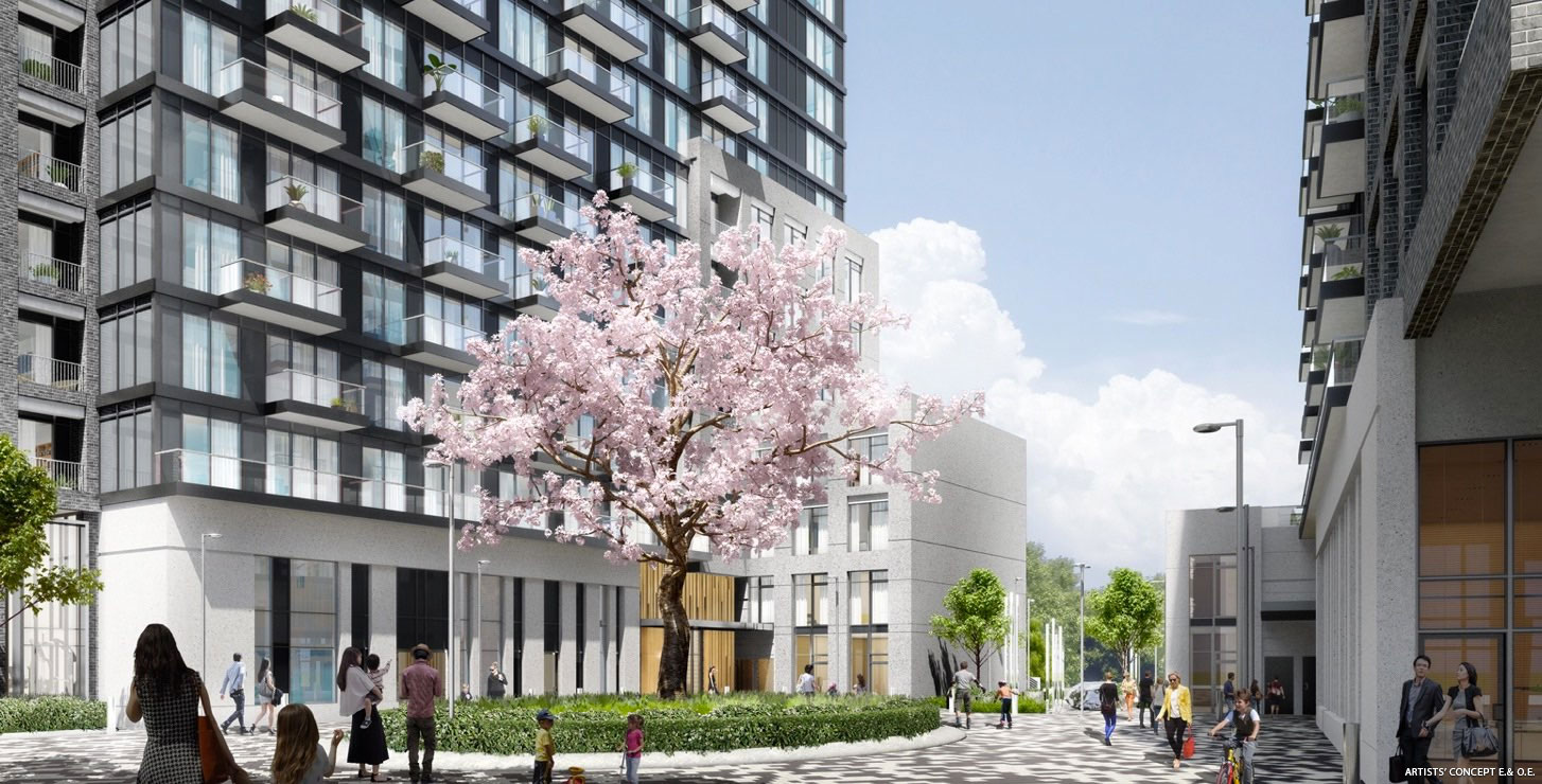 Westwood Gardens — exterior rendering