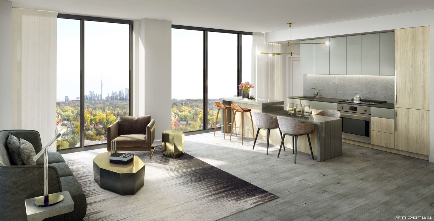 Westwood Gardens — interior rendering