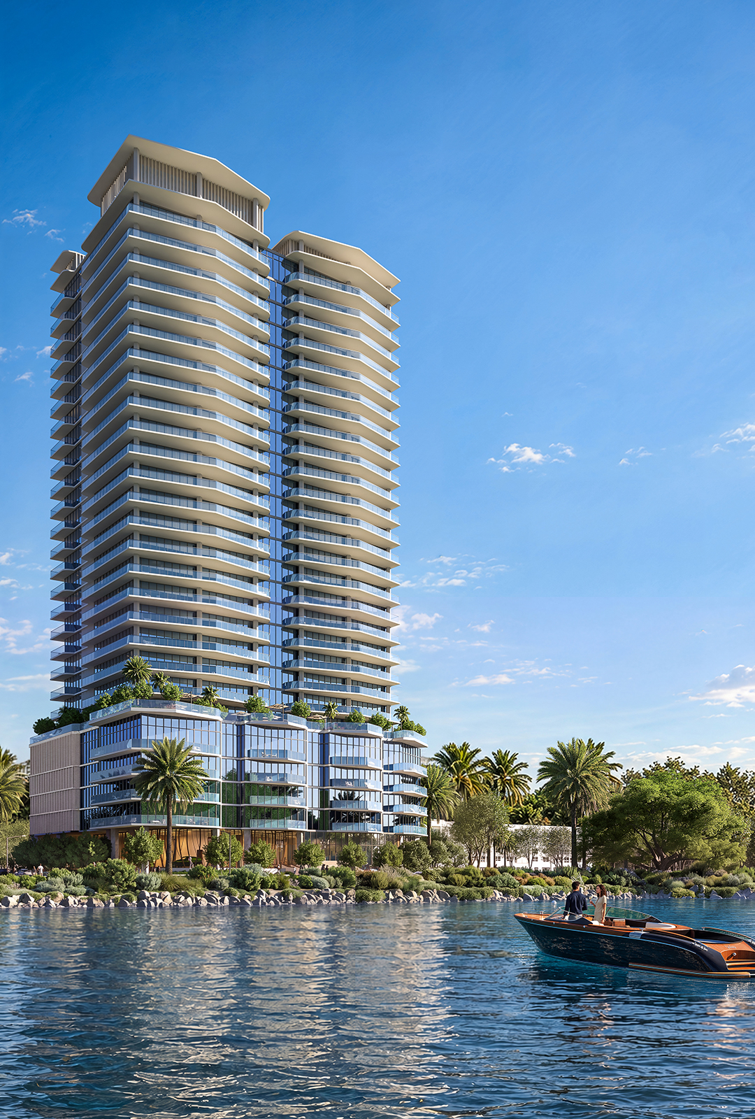 Rosewood Residences — exterior rendering