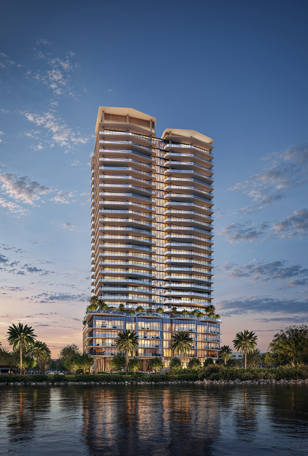 Rosewood Residences — exterior rendering