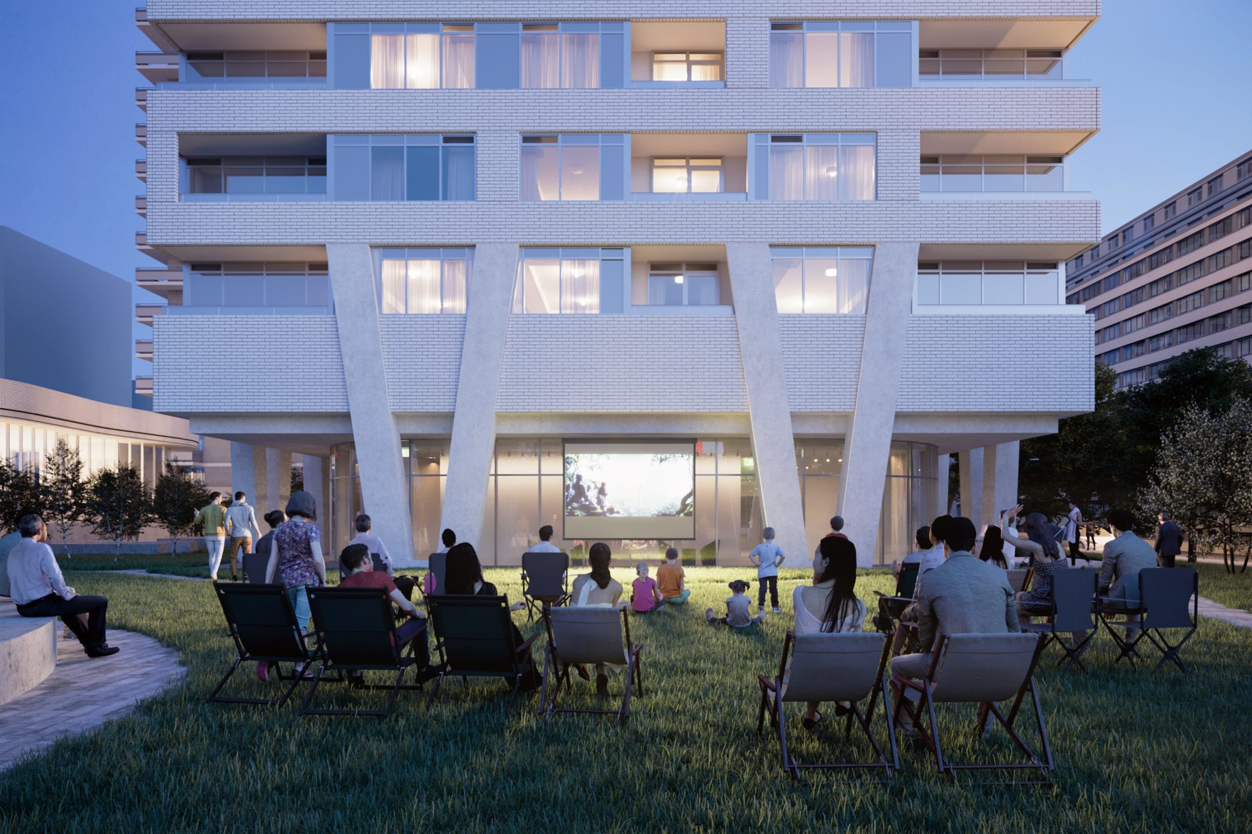 Lillian Park — exterior rendering