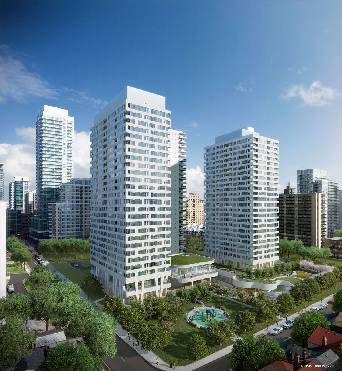 Lillian Park — aerial rendering