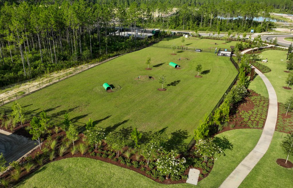 Tributary — aerial rendering