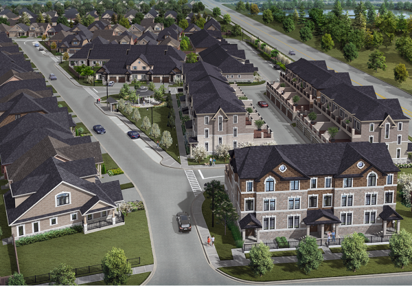Juniper Gate — aerial rendering