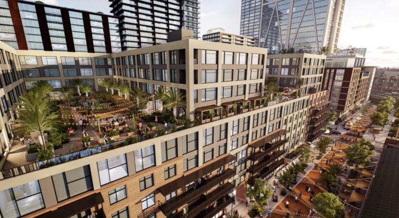 Olivette — aerial rendering