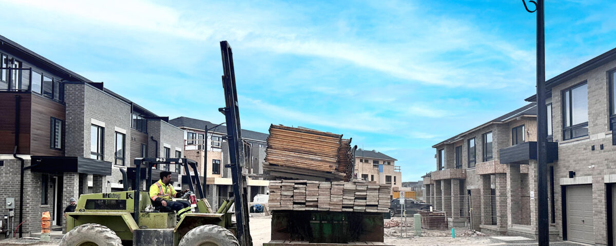 Towns at Folkstone Construction Progress — photo building