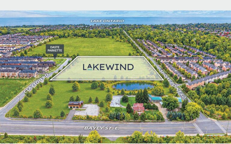 Lakewind — aerial rendering
