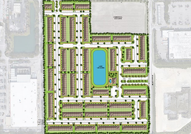 Palm Cay (Florida City) — site map