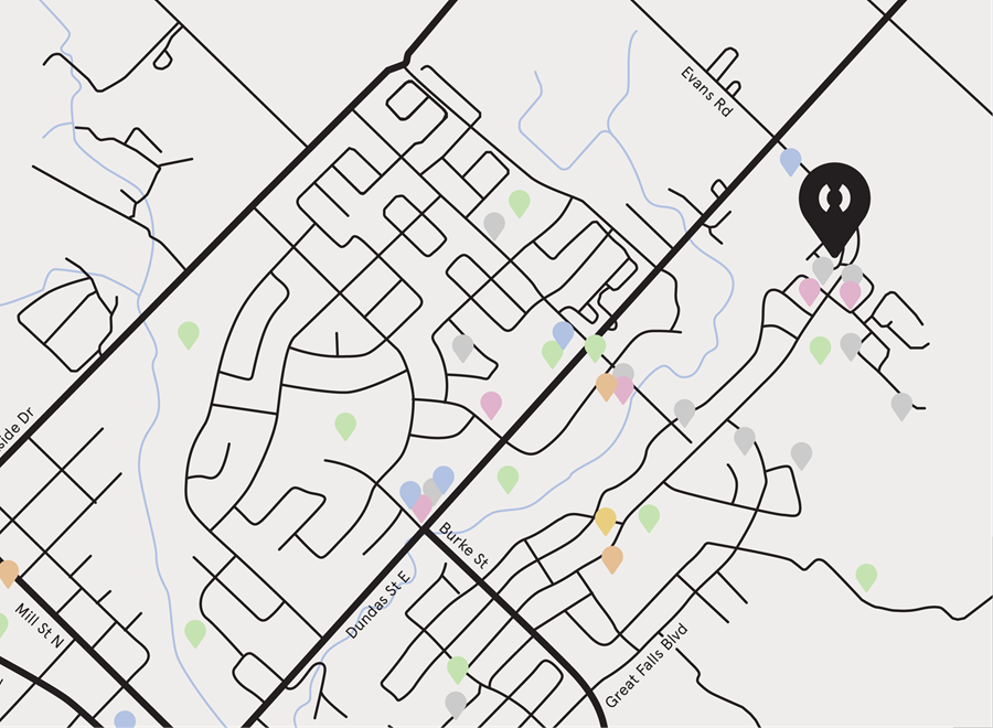 Echo Stacked Towns — site map