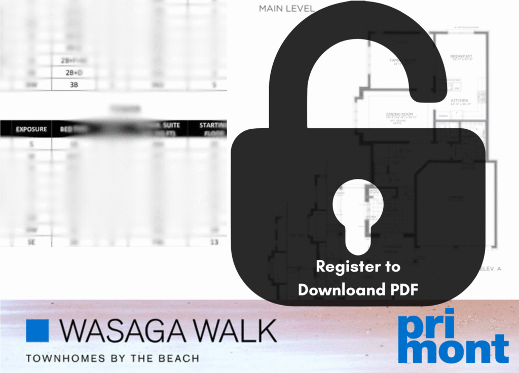 Wasaga Walk — floor plan