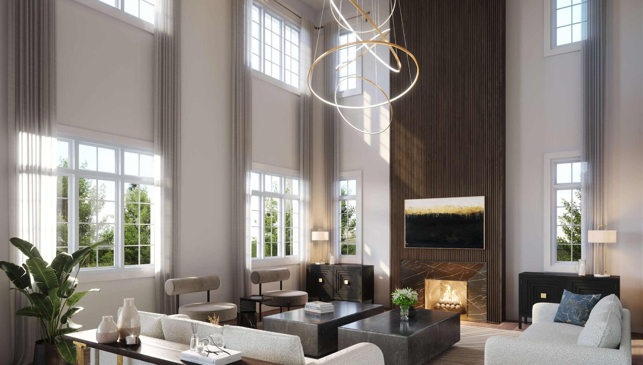 The Manors at Pine Valley — interior rendering