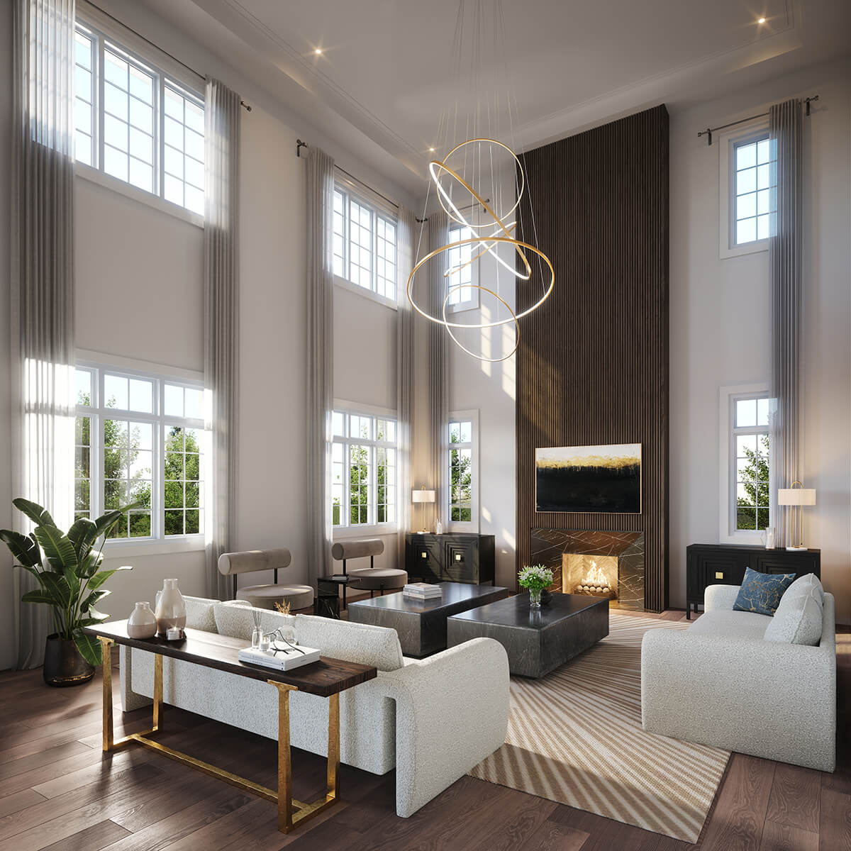 The Manors at Pine Valley — interior rendering