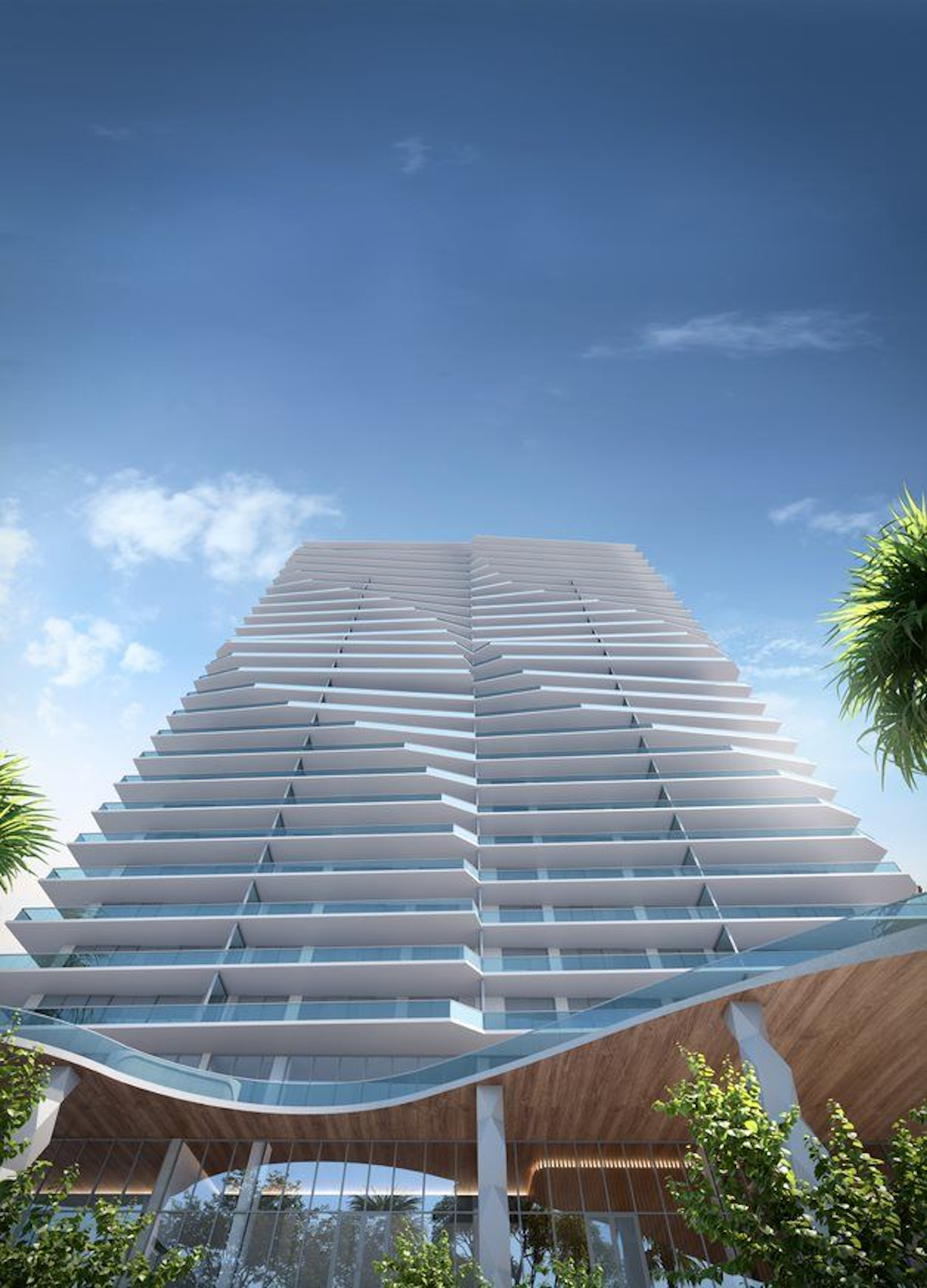 The Ritz-Carlton Residences Tampa — exterior rendering