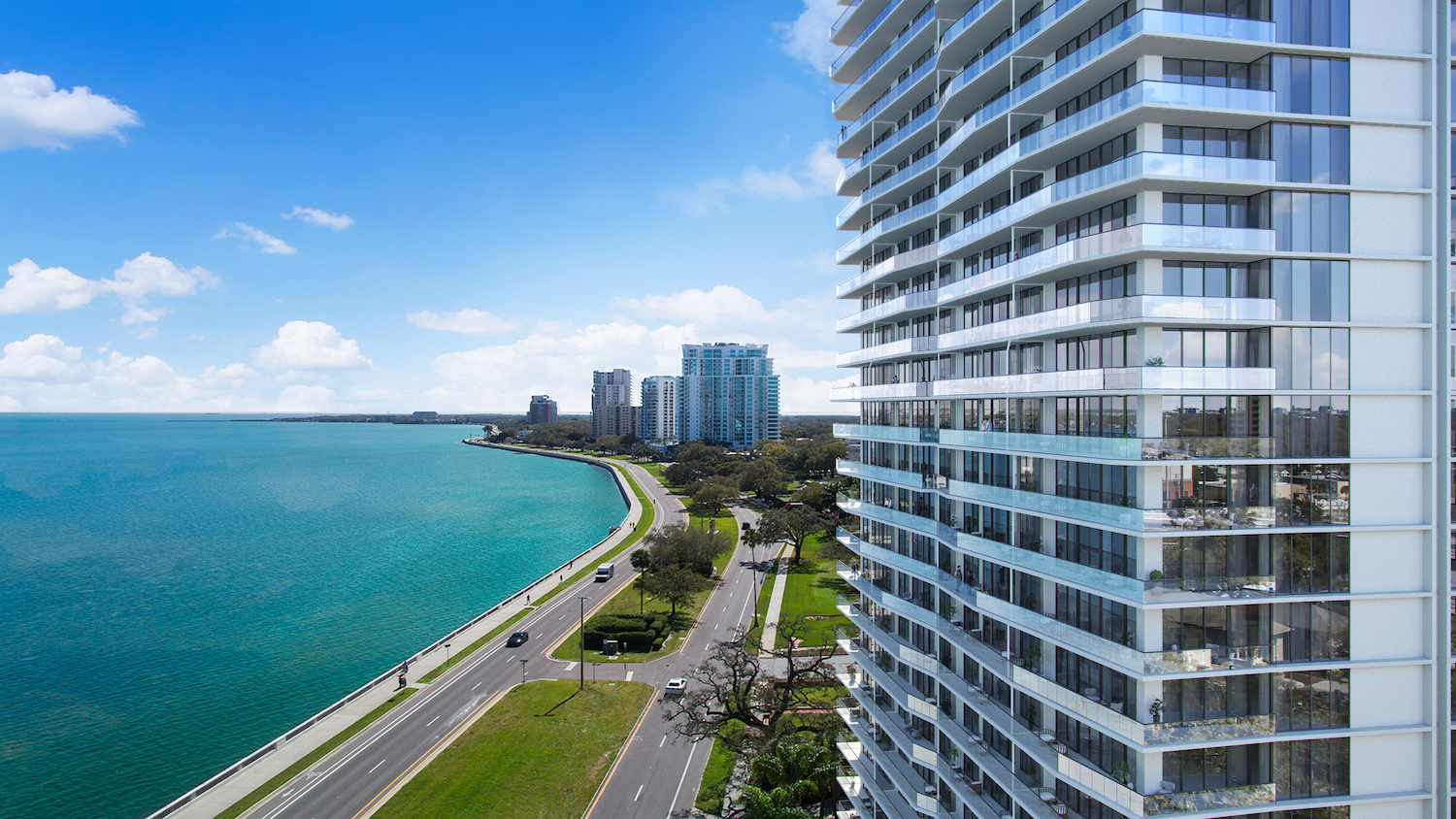 The Ritz-Carlton Residences Tampa — exterior rendering
