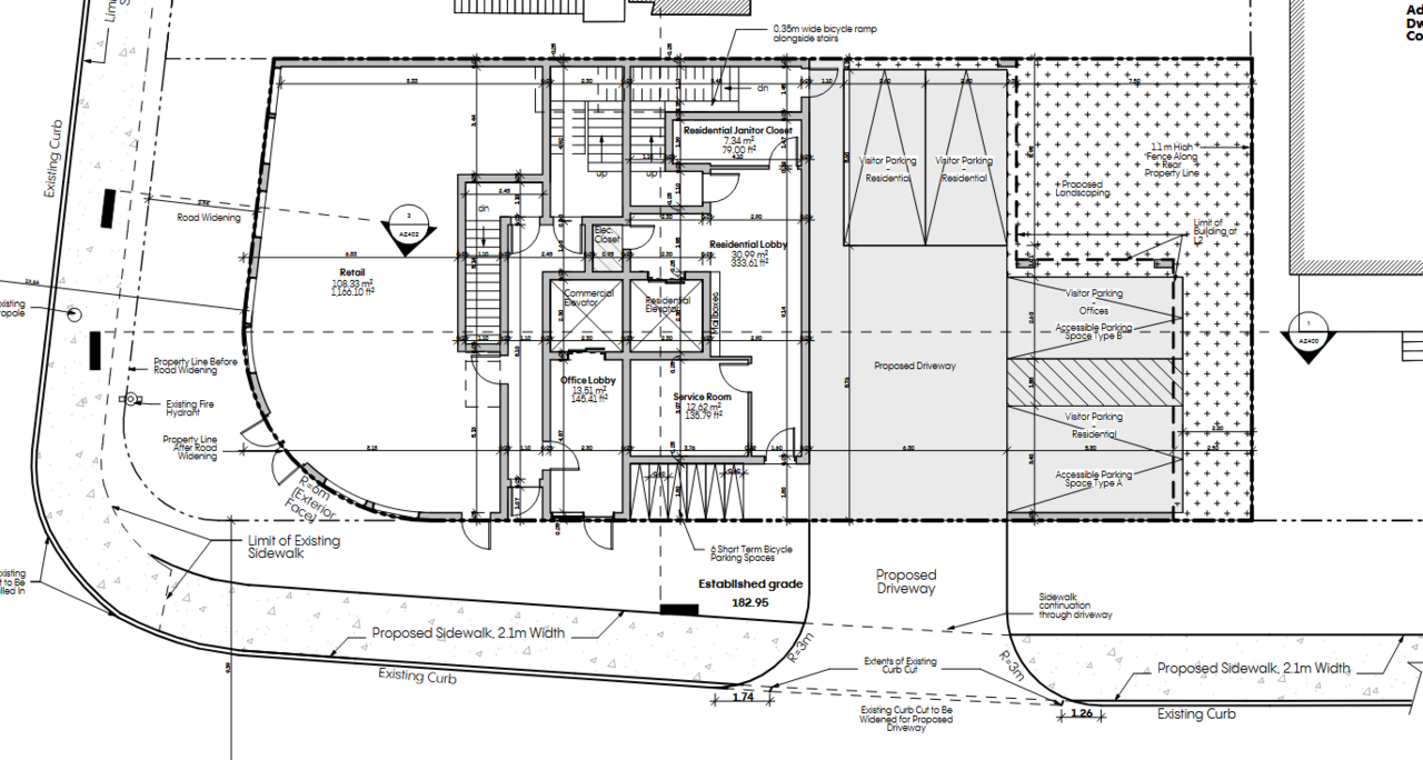 2989 Bathurst Street Condos — site map