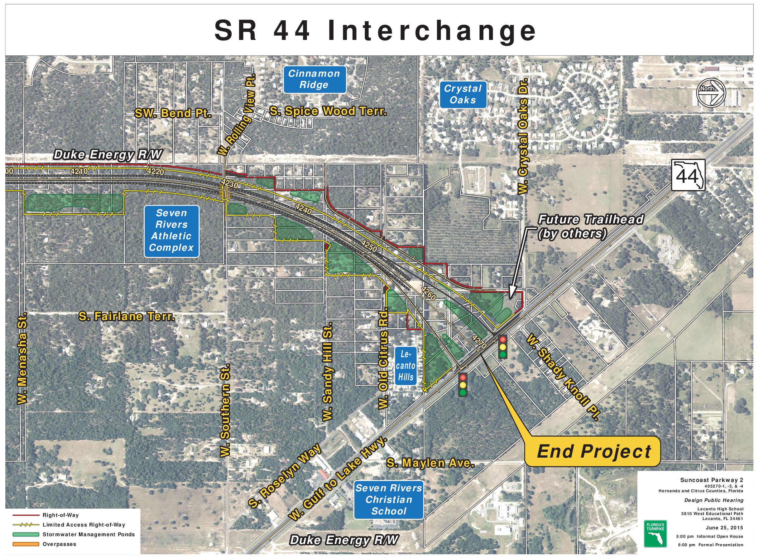 Crystal Ridge — site map