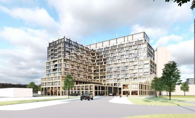Parkside Square — exterior rendering