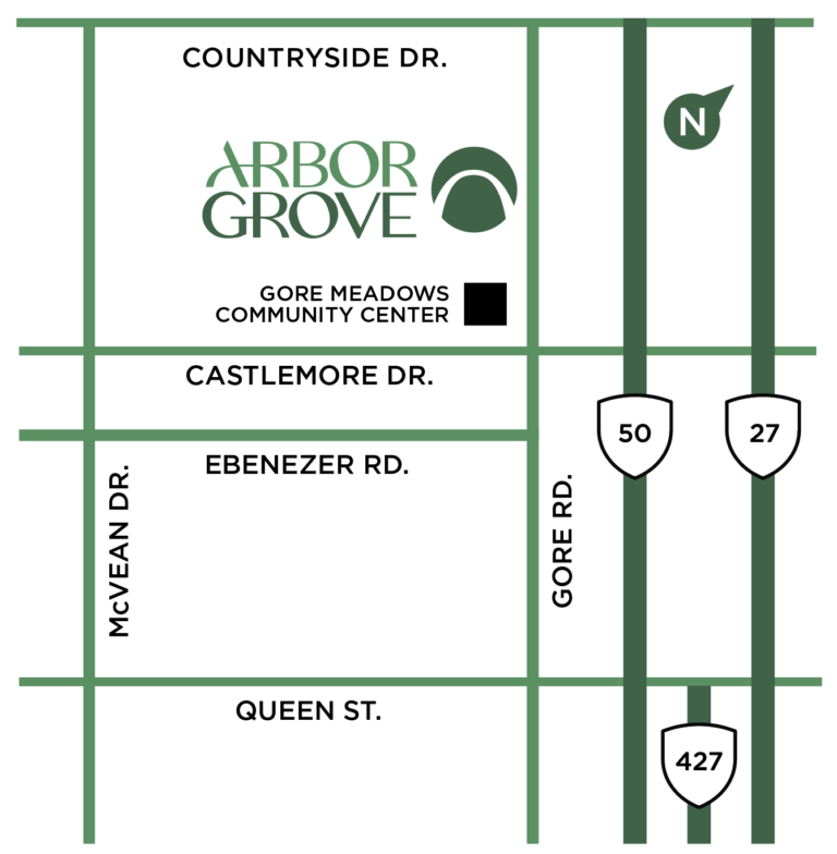 Brampton – Arbor Grove — site map