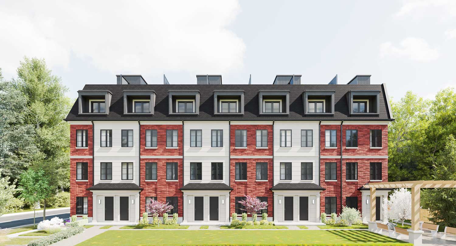 Kerr Village Towns — exterior rendering