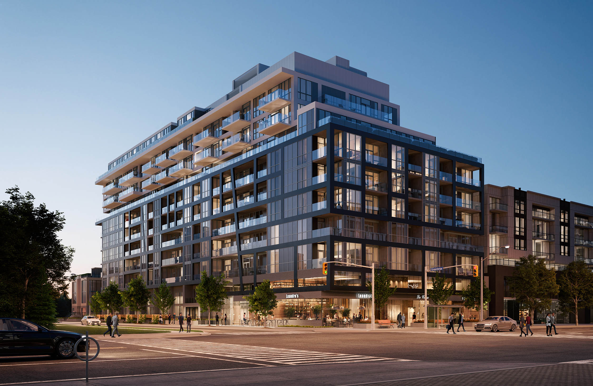 Mount Dennis — exterior rendering