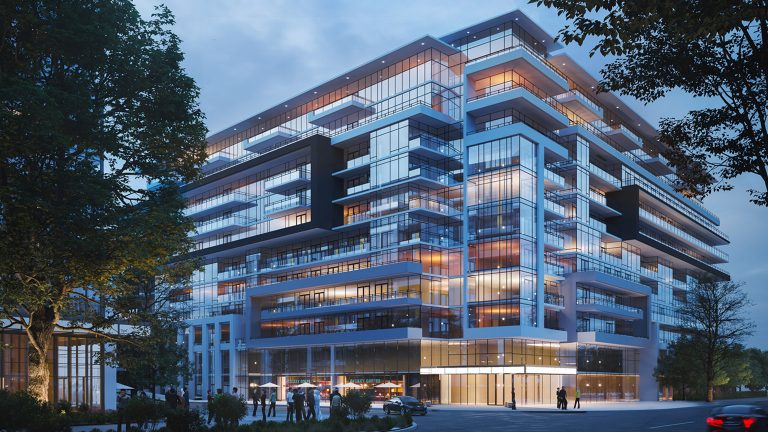 393 Dundas — exterior rendering