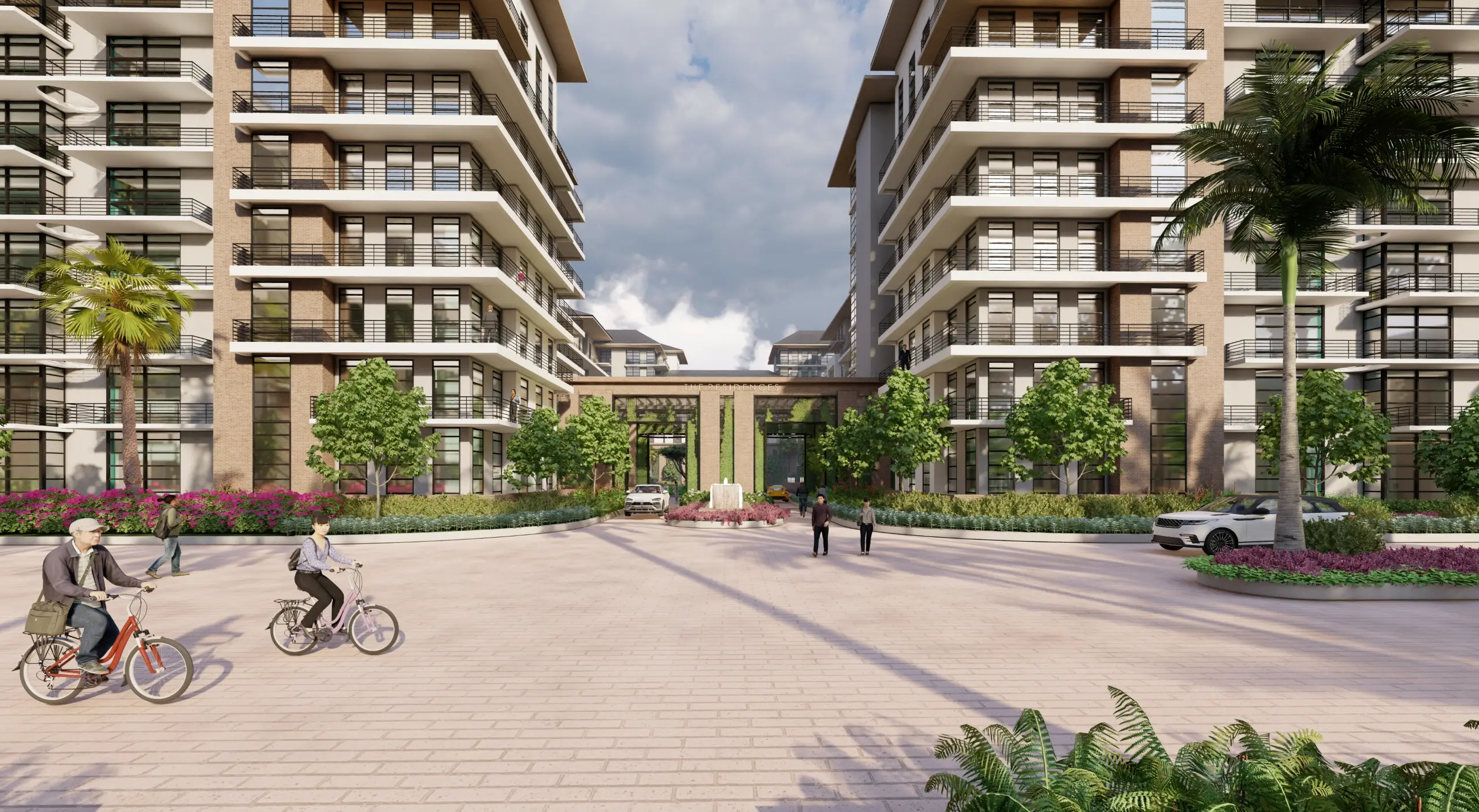 The Eclipse — exterior rendering