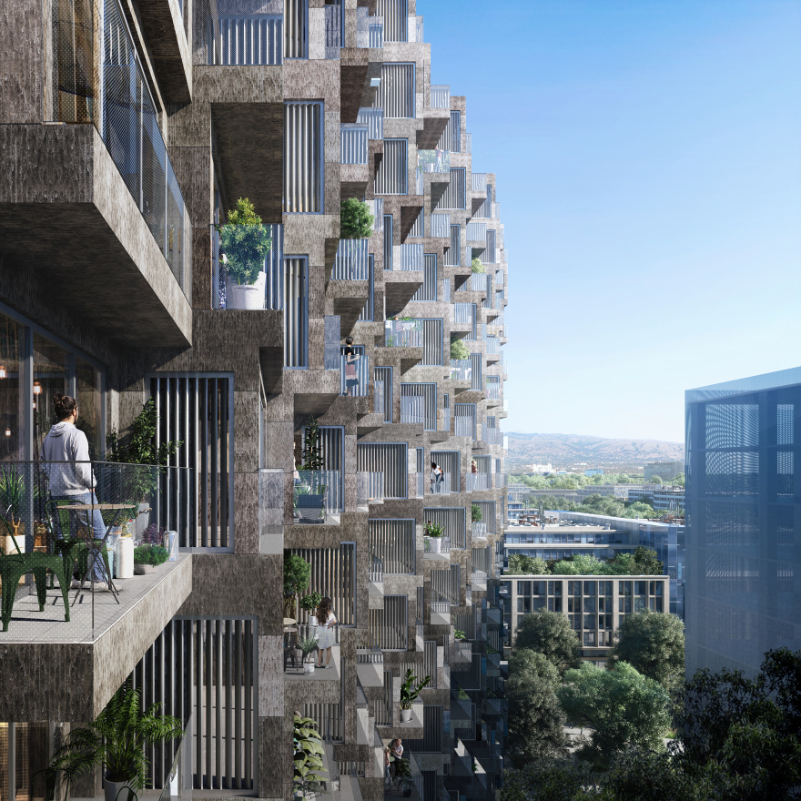 Residential Terraine Read More — exterior rendering