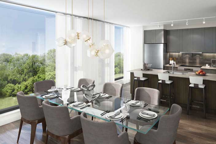 293 The Kingsway — interior rendering