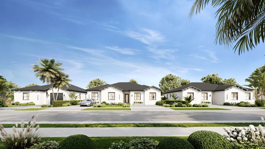 Palm Villas — exterior rendering