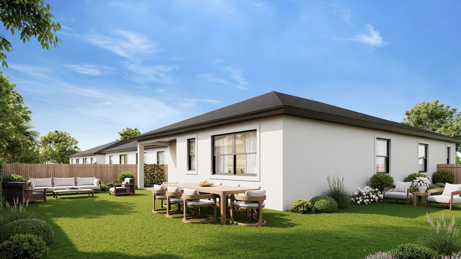 Palm Villas — exterior rendering