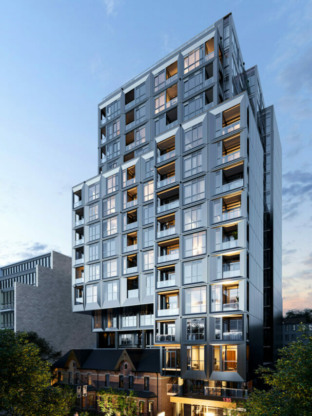 Towns at Metropark — exterior rendering