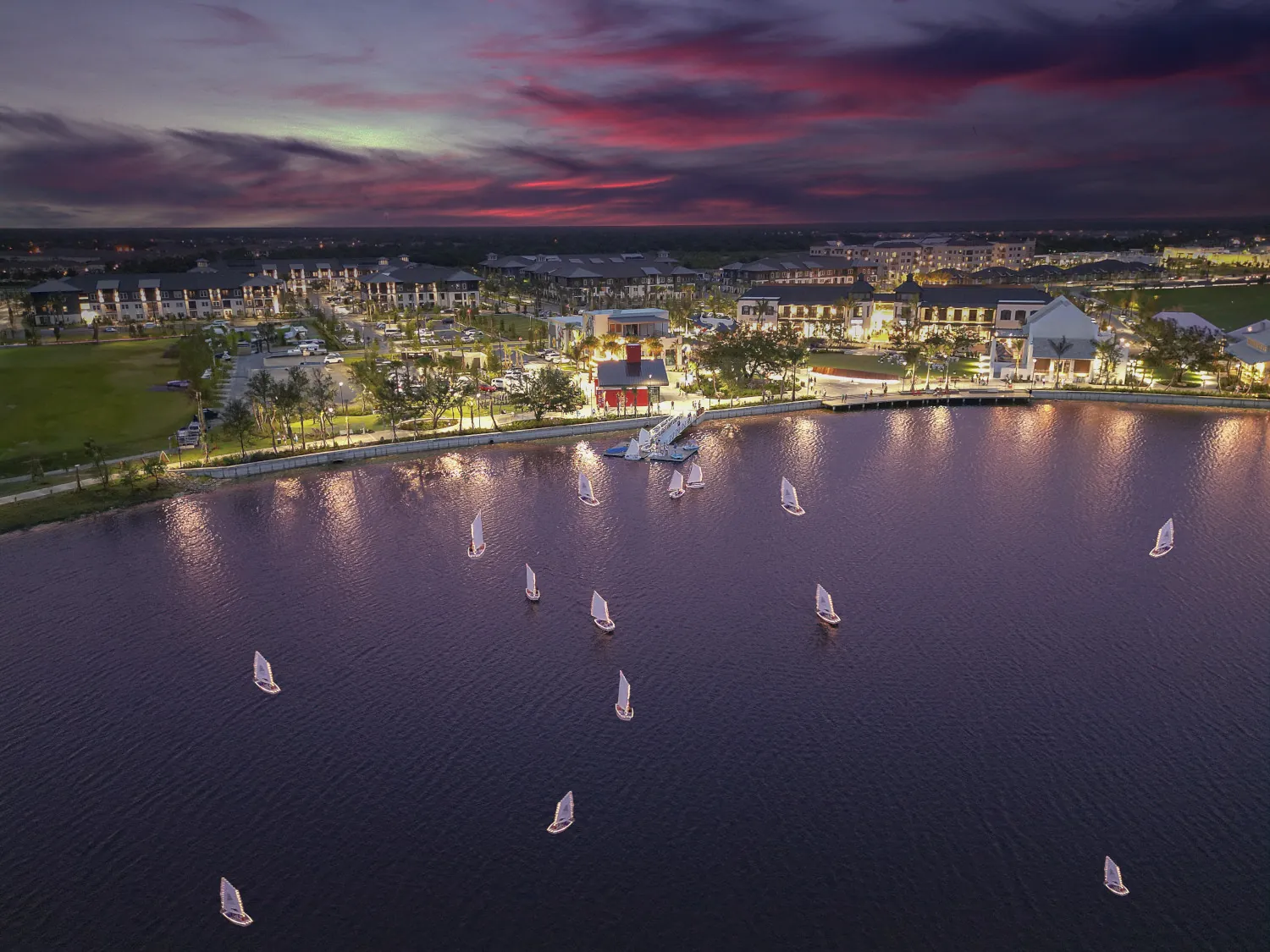 Madera at Wellen Park — aerial rendering