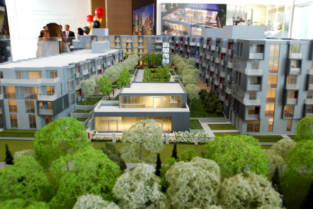 Link Condos + Towns — exterior rendering