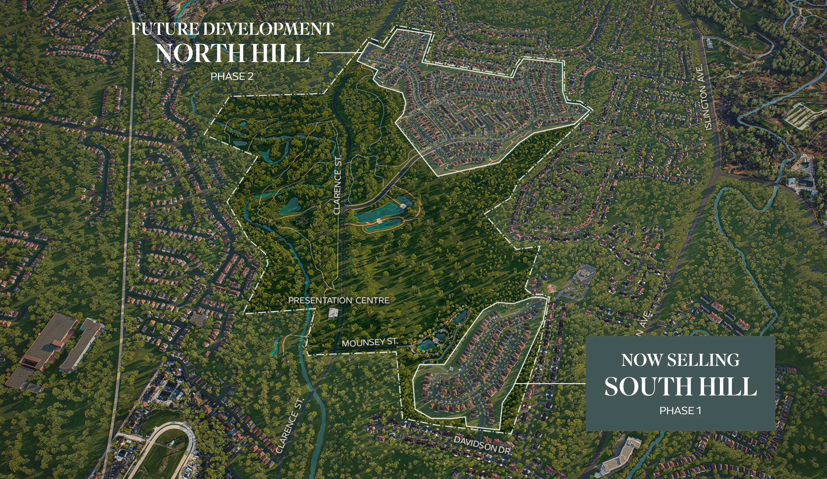 The Valley Woodbridge Now Selling — site map