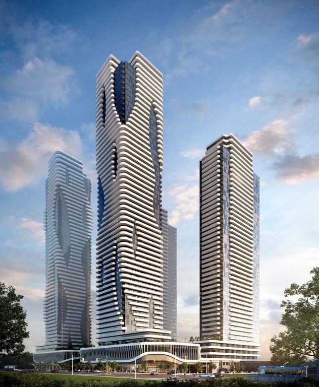 Festival Condos Vaughan — exterior rendering