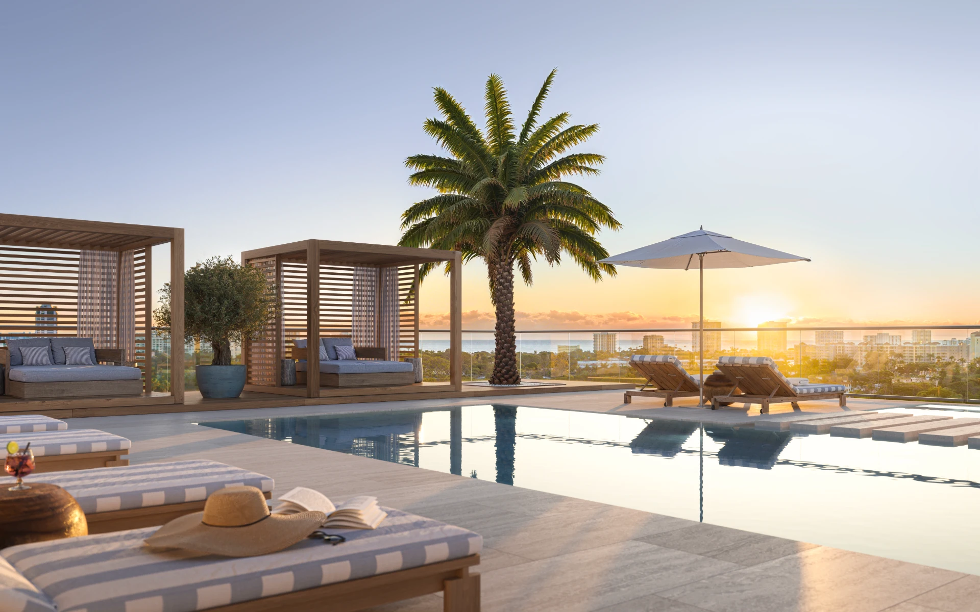Glass House Boca Raton — exterior rendering