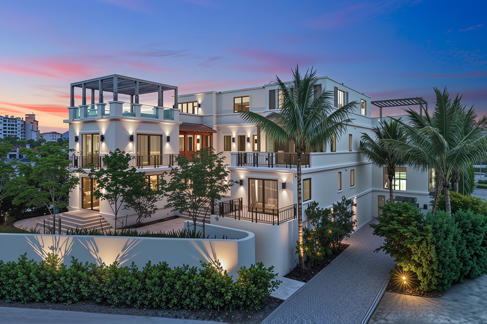 The Mansions on Fisher Island — exterior rendering
