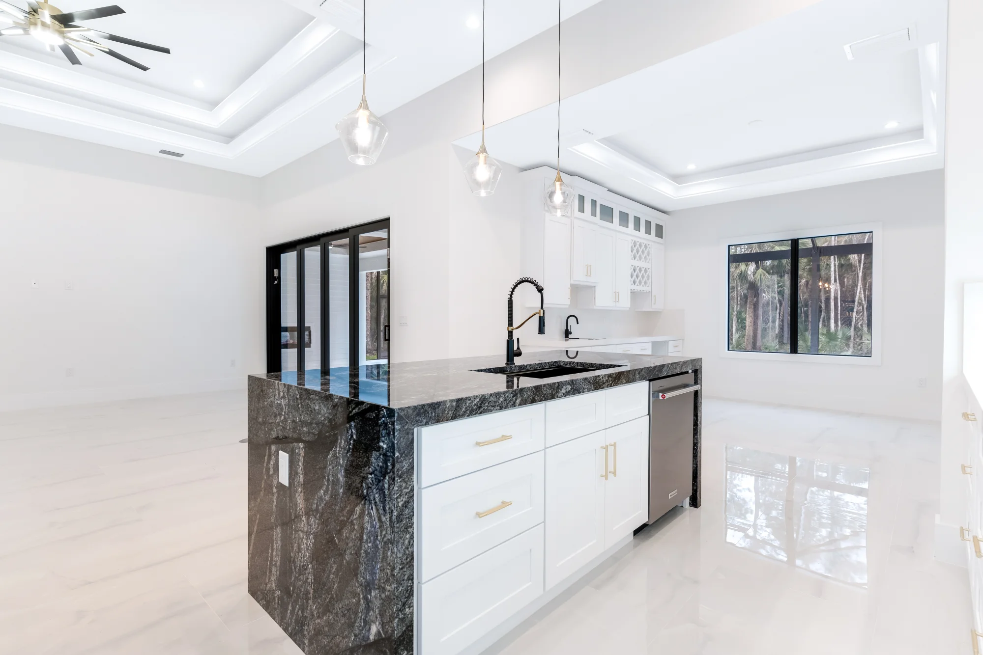 Sunset Golf — interior rendering