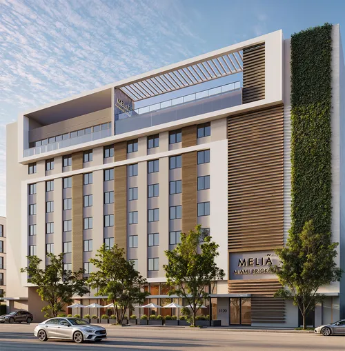 Melia Brickell — exterior rendering